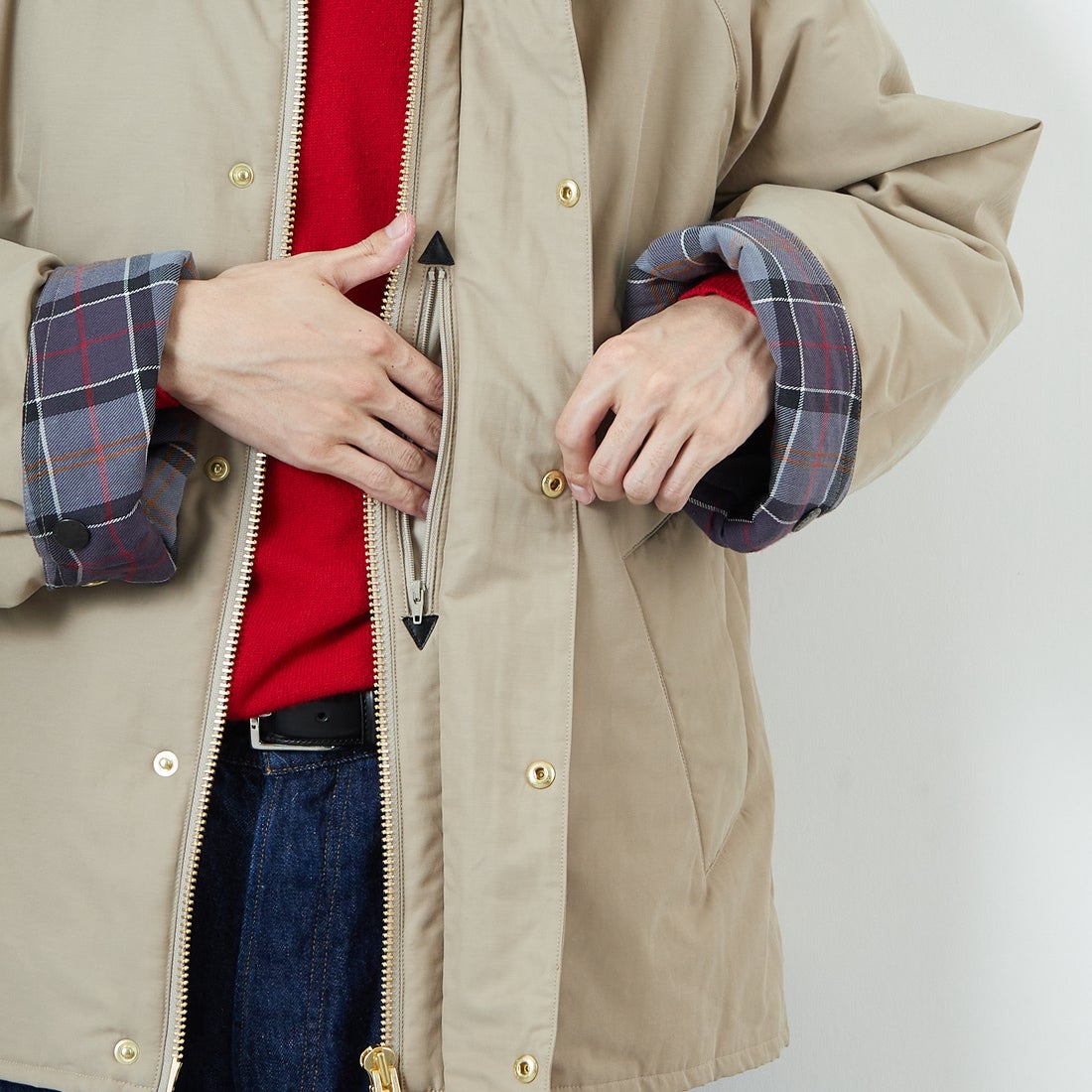 Barbour [バブアー] 別注 中綿入り TRANSPORT トランスポート