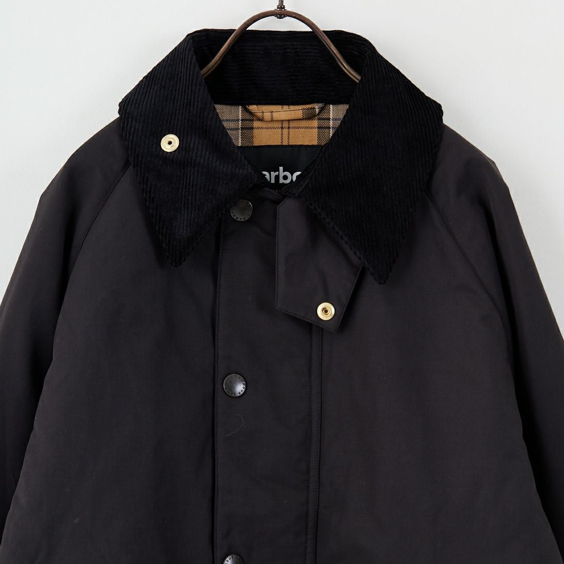 Barbour [バブアー] 別注 中綿入り TRANSPORT トランスポートジャケット [MCAS205-JF] BLACK