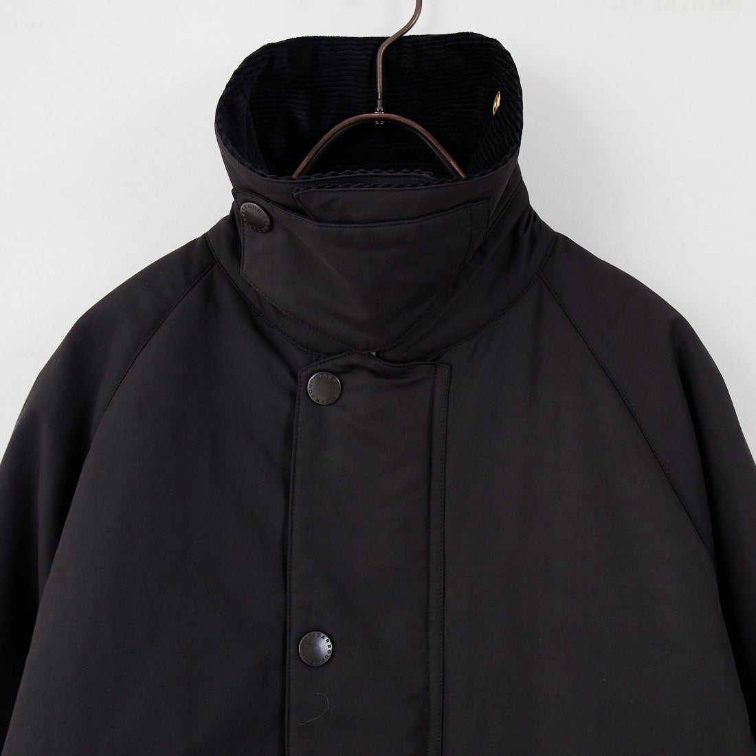 Barbour [バブアー] 別注 中綿入り TRANSPORT トランスポートジャケット [MCAS205-JF] BLACK