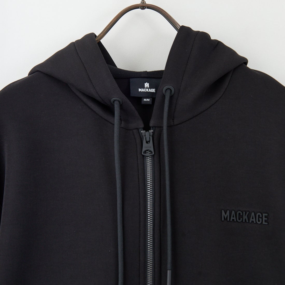 MACKAGE [マッカージュ] KRYSTOS ジップアップパーカー [10752707] BLACK