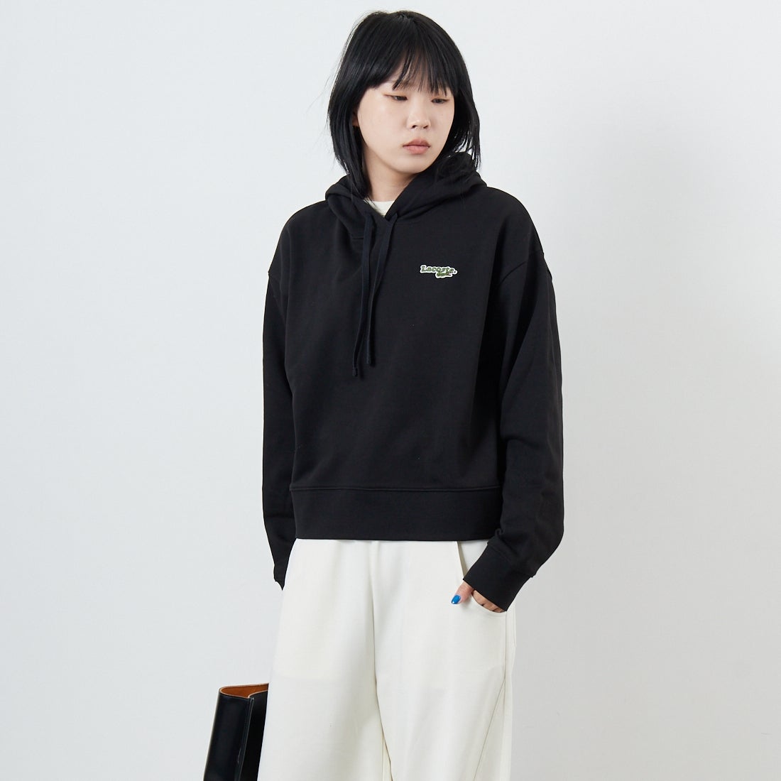031 BLACK&&モデル身長：167cm 着用サイズ：36&&