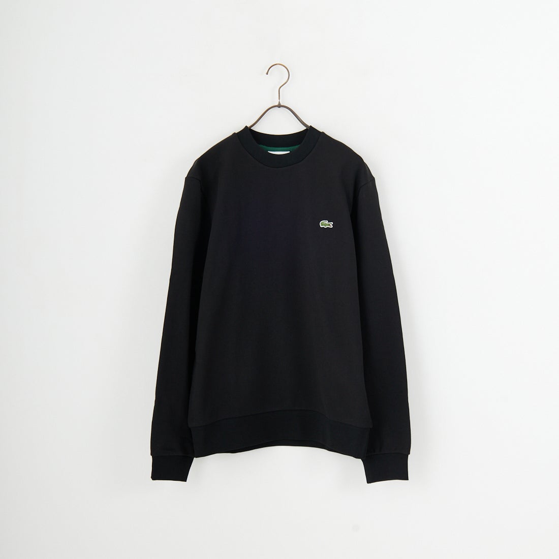 LACOSTE [ラコステ] エッセンシャルクルーネックスウェット [SH9801] 031 BLACK