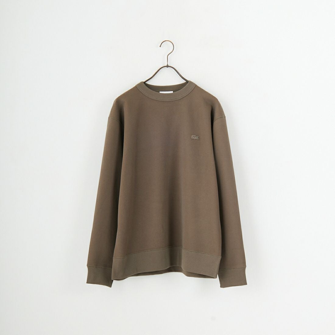 LACOSTE [ラコステ] 鹿の子ニットワントーンクルーネック [SH9359]