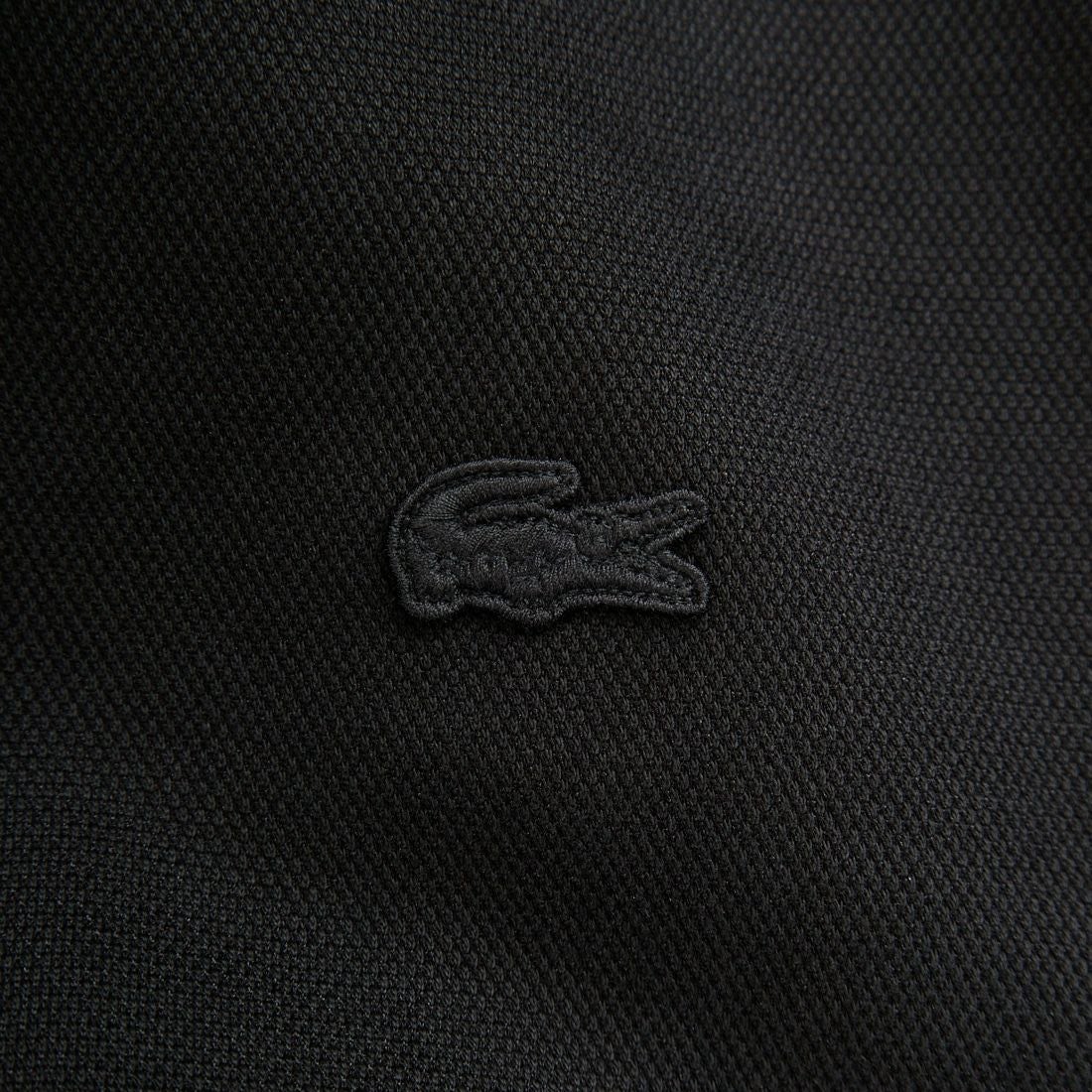 LACOSTE [ラコステ] 鹿の子ニットワントーンクルーネック [SH9359] 031 BLACK