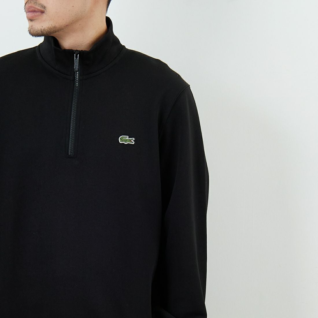 LACOSTE [ラコステ] ハイネックハーフジップスウェット [SH9774