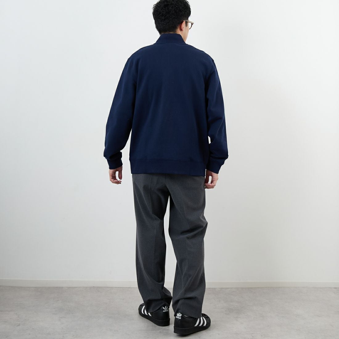 LACOSTE [ラコステ] ハイネックハーフジップスウェット [SH9774