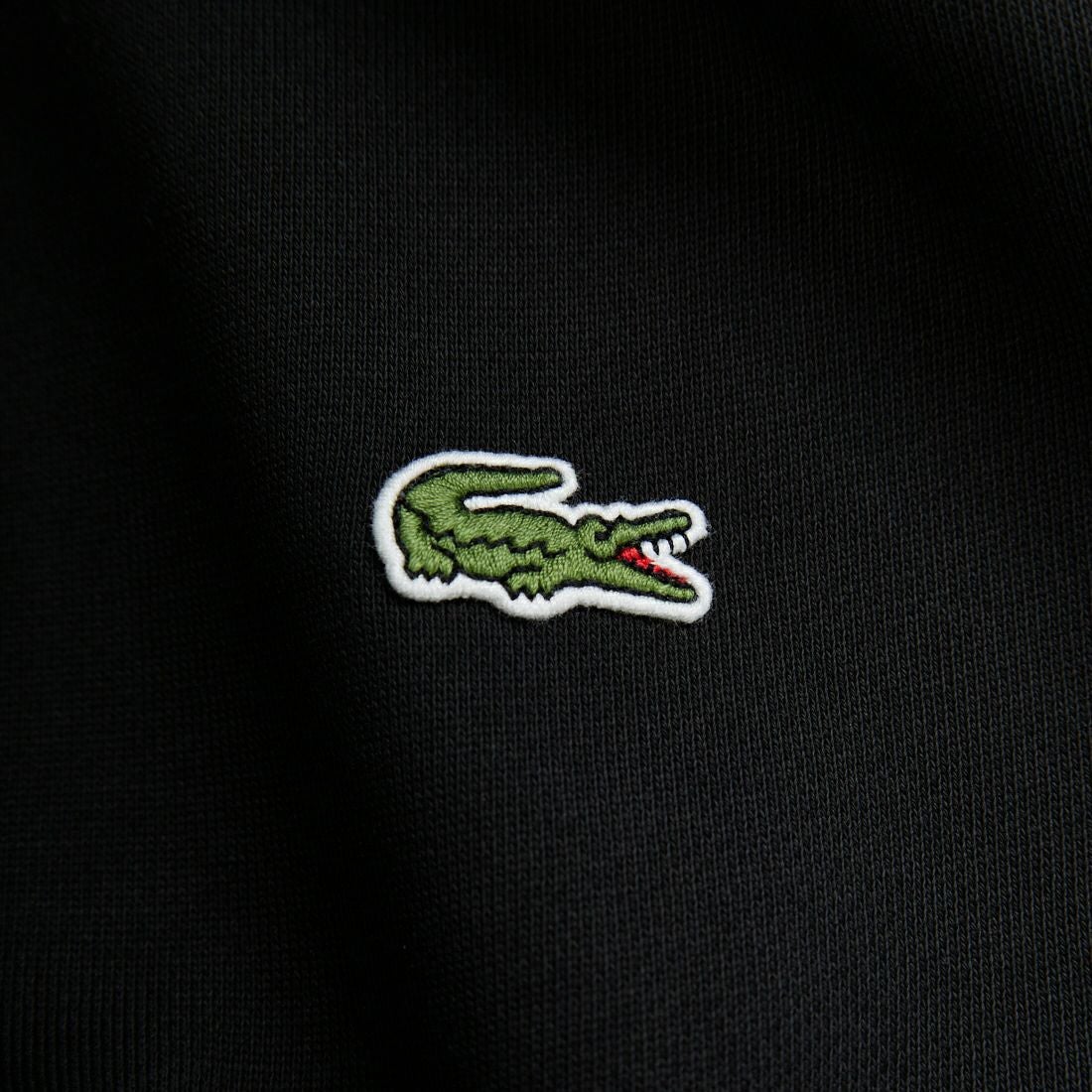 LACOSTE [ラコステ] ハイネックハーフジップスウェット [SH9774] 031 BLACK