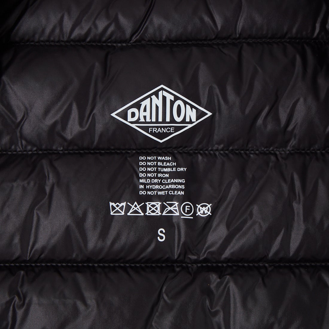DANTON [ダントン] インナーダウン クルーネックベスト [DT-A0026RRT] BLACK