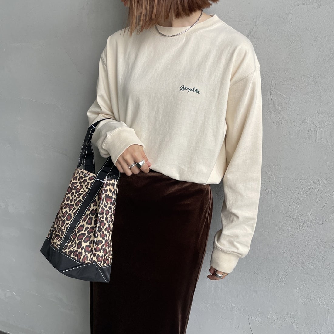 ECRU&&モデル身長：158cm 着用サイズ：14&&