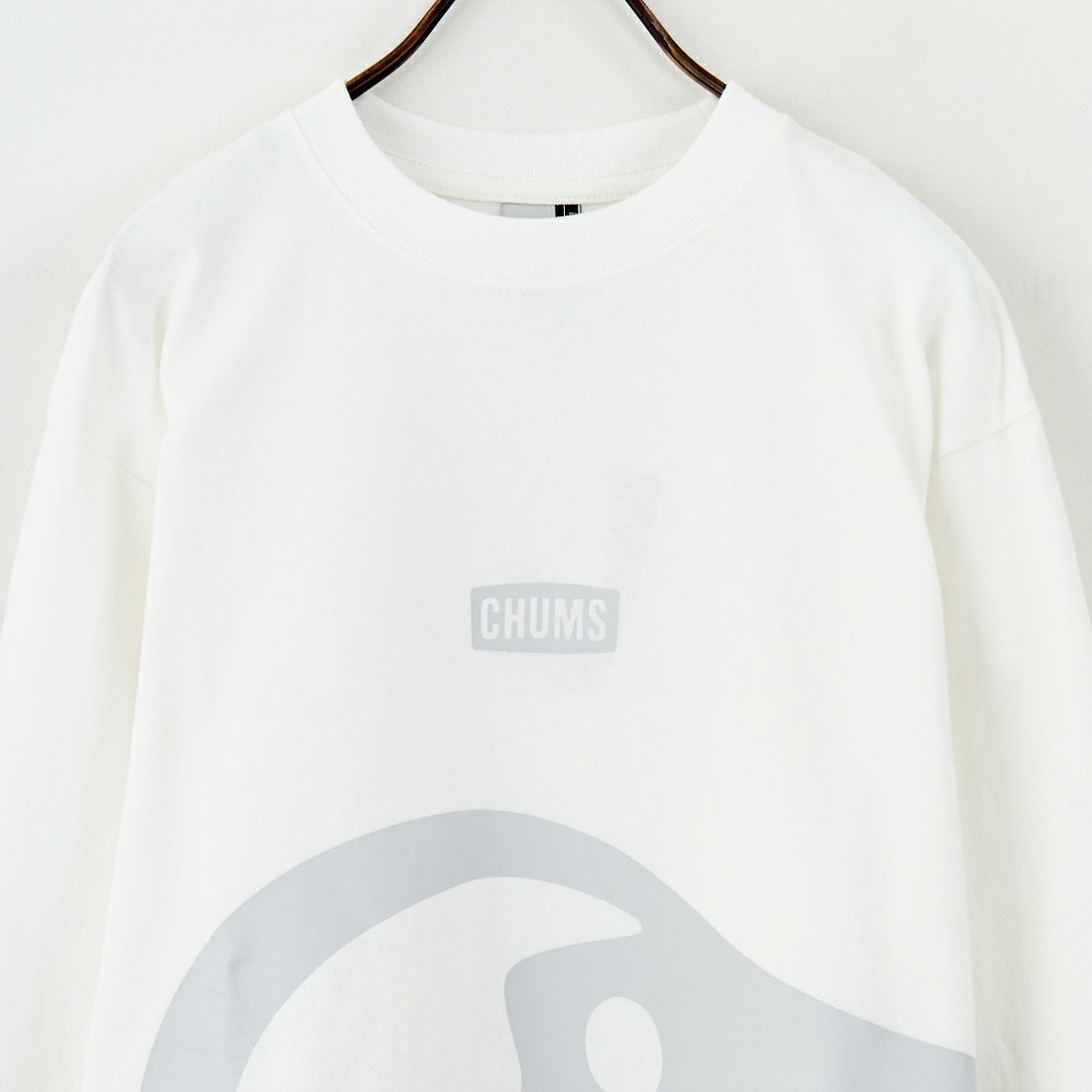 CHUMS [チャムス] ビッグブービー ブラッシュドロングスリーブTシャツ [CH11-2663] W001 WHITE