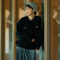 BLACK&&モデル身長：150cm 着用サイズ：S&&