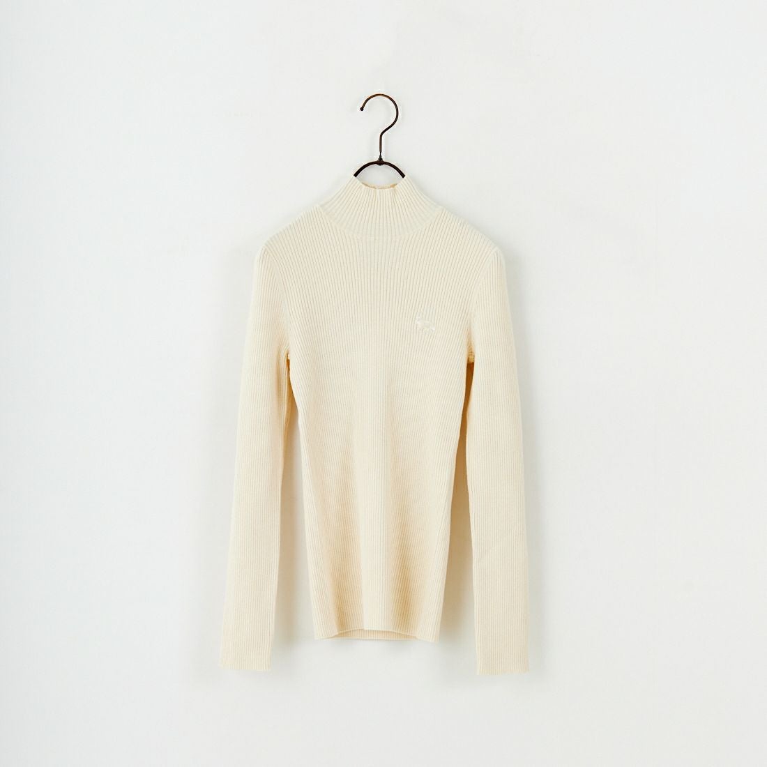 MAISON KITSUNE [メゾン キツネ] ベビーフォックス ファインウールリブタートルネックジャンパー [PW00809KT1155] 0383 ECRU