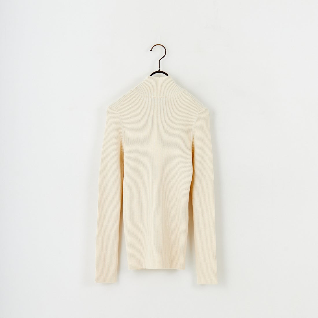 MAISON KITSUNE [メゾン キツネ] ベビーフォックス ファインウールリブタートルネックジャンパー [PW00809KT1155] 0383 ECRU