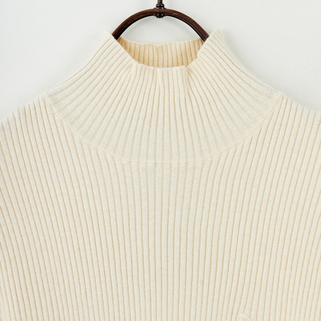 MAISON KITSUNE [メゾン キツネ] ベビーフォックス ファインウールリブタートルネックジャンパー [PW00809KT1155] 0383 ECRU