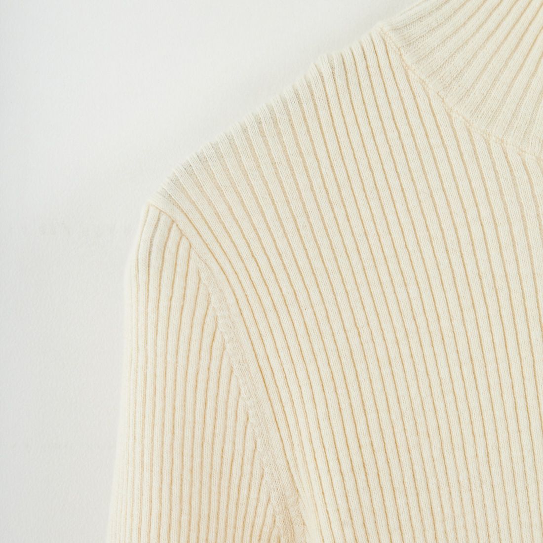 MAISON KITSUNE [メゾン キツネ] ベビーフォックス ファインウールリブタートルネックジャンパー [PW00809KT1155] 0383 ECRU