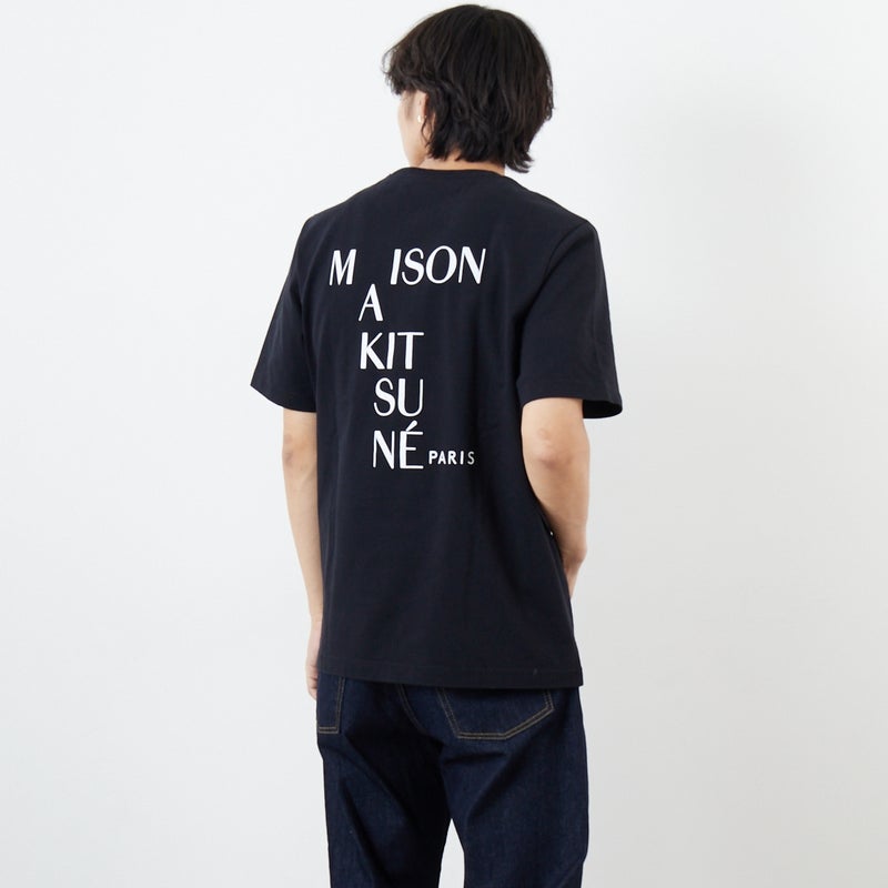 MAISON KITSUNE [メゾン キツネ] CROSSWORD コンフォートTシャツ 