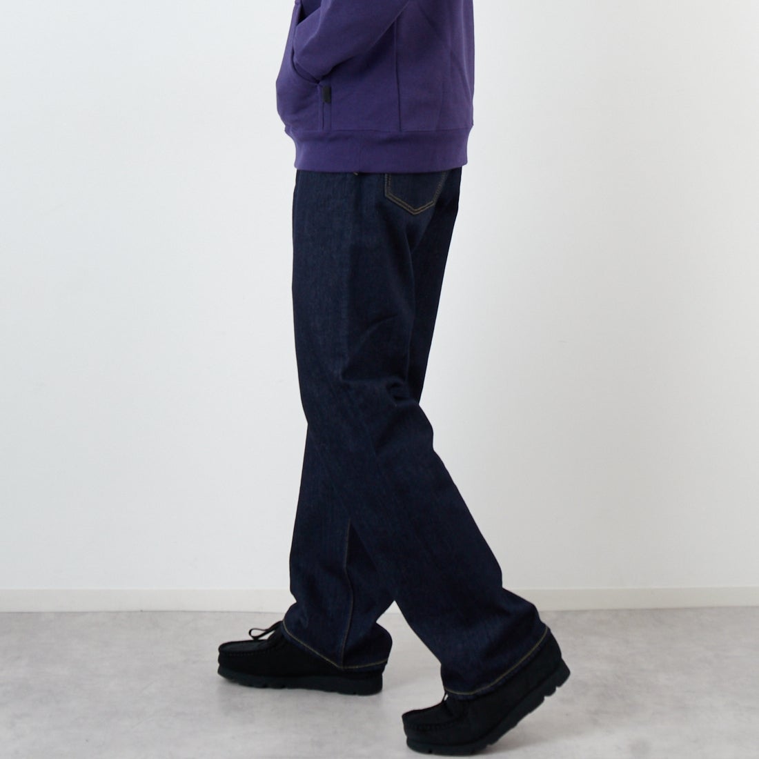 YANUK [ヤヌーク] PREMIUM2 クラシックストレート BEN/ベン [57253030] POW &&モデル身長：179cm 着用サイズ：34&&