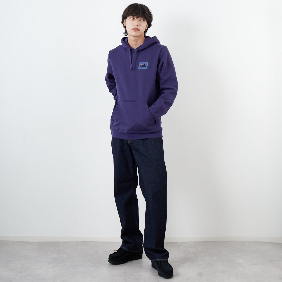 YANUK [ヤヌーク] PREMIUM2 クラシックストレート BEN/ベン [57253030] POW &&モデル身長：179cm 着用サイズ：34&&