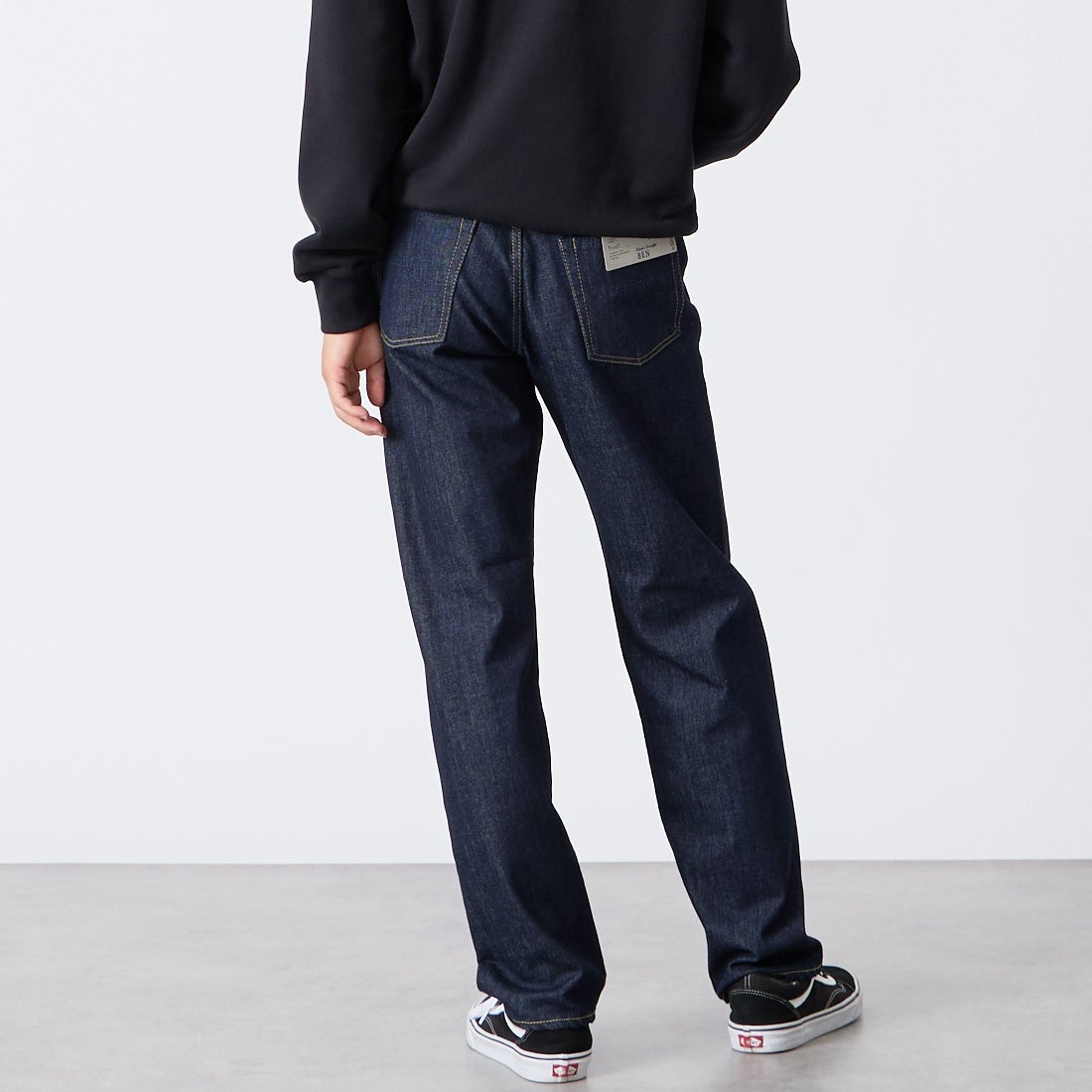 YANUK [ヤヌーク] PREMIUM2 クラシックストレート BEN/ベン [57253030] POW &&モデル身長：175cm 着用サイズ：29&&