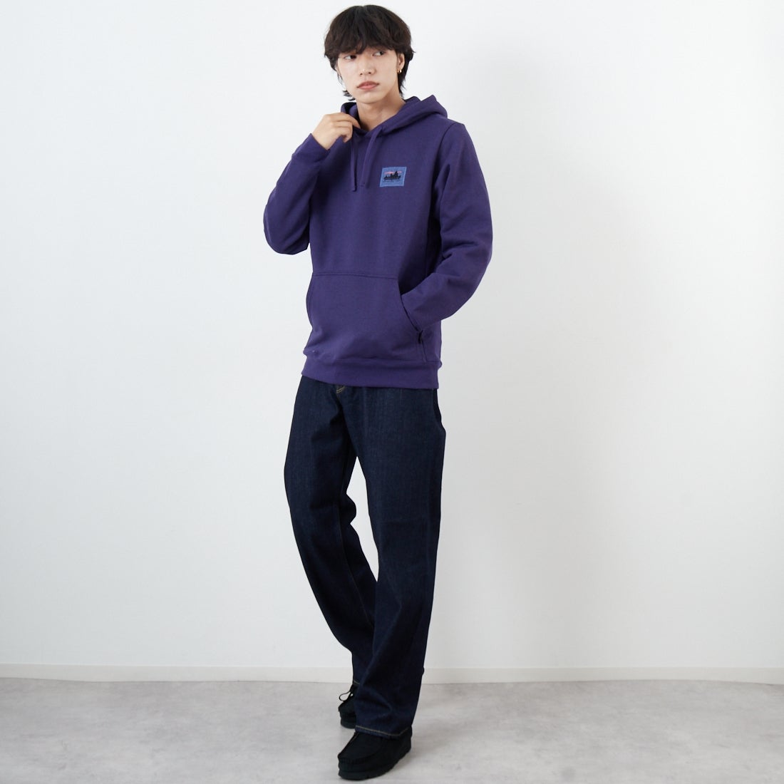 YANUK [ヤヌーク] PREMIUM2 クラシックストレート BEN/ベン [57253030] POW &&モデル身長：179cm 着用サイズ：34&&