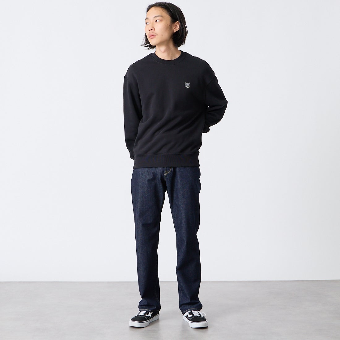 YANUK [ヤヌーク] PREMIUM2 クラシックストレート BEN/ベン [57253030] POW &&モデル身長：175cm 着用サイズ：29&&