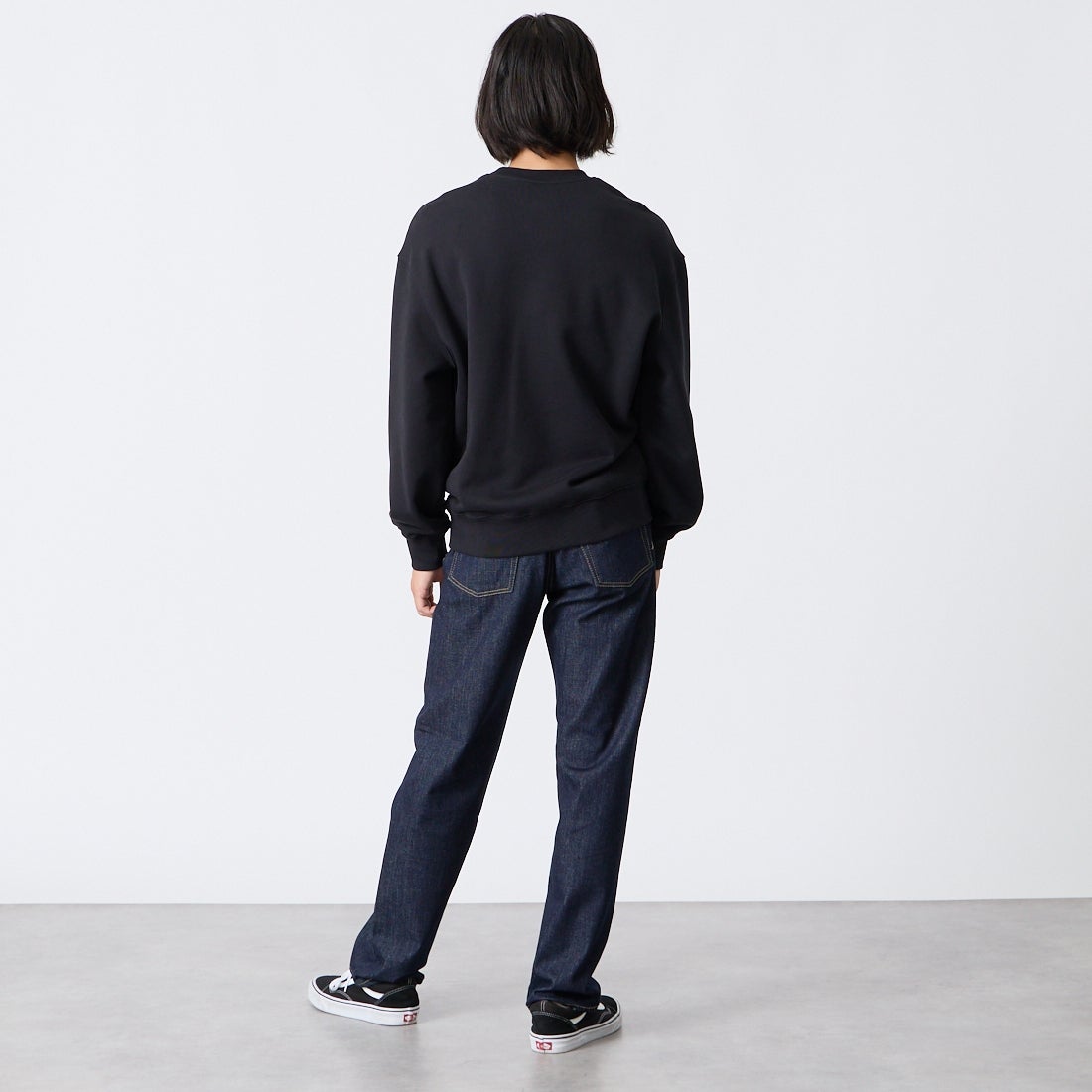 YANUK [ヤヌーク] PREMIUM2 クラシックストレート BEN/ベン [57253030] POW &&モデル身長：175cm 着用サイズ：29&&