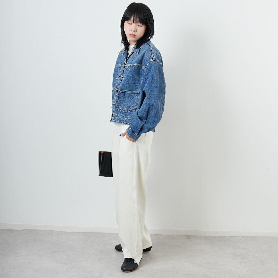 LEVIS [リーバイス] バルーンスリーブ トラッカージャケット [003NQ-00