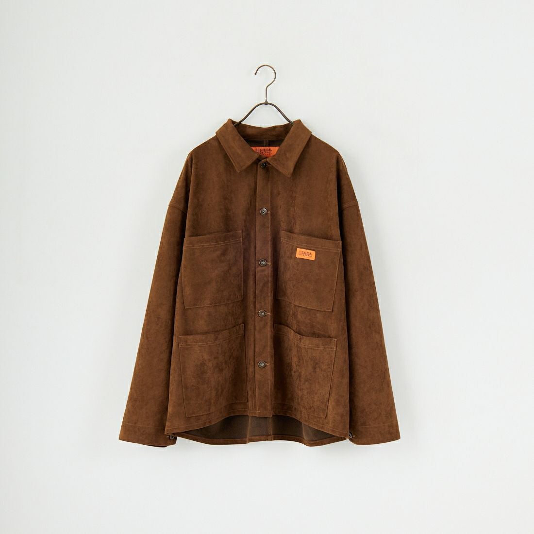 UNIVERSAL OVERALL [ユニバーサルオーバーオール] 別注 カバーオールジャケット [U2533225IN-JF] BROWN
