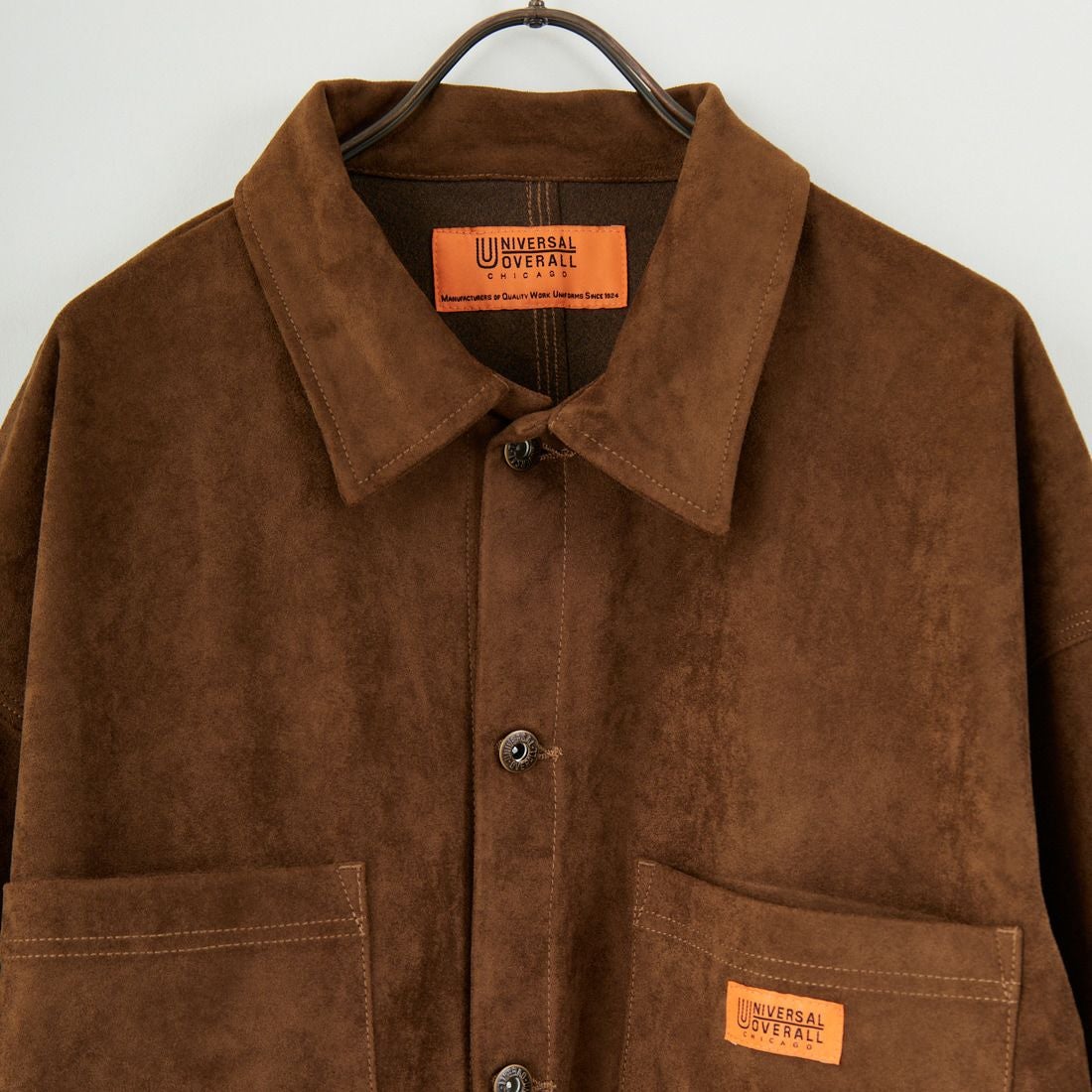 UNIVERSAL OVERALL [ユニバーサルオーバーオール] 別注 カバーオールジャケット [U2533225IN-JF] BROWN
