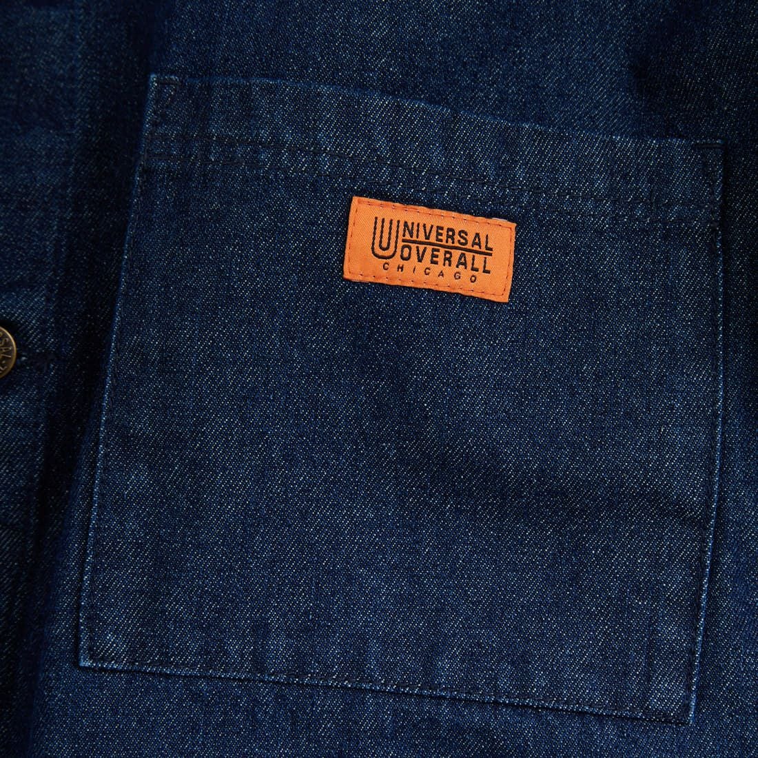 UNIVERSAL OVERALL [ユニバーサルオーバーオール] 別注 カバーオールジャケット [U2533225IN-JF] O.W BLUE