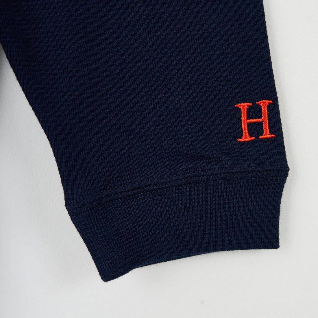 HOLLYWOOD RANCH MARKET [ハリウッドランチマーケット] ストレッチフライス 9.5ozヘムリブ ロングスリーブTシャツ [1015123] BLACK