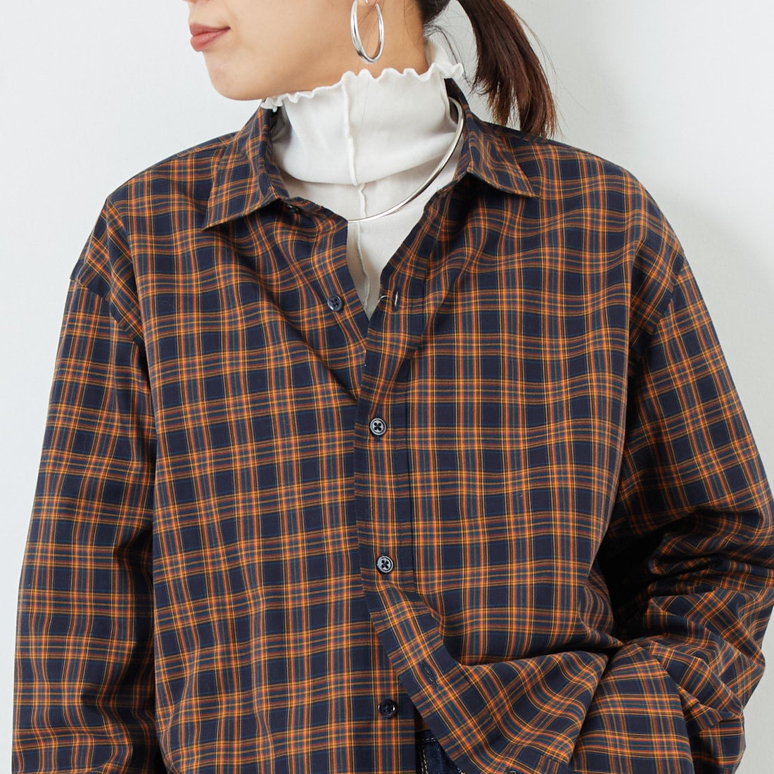 THE SHINZONE [ザ シンゾーン] ペックチェックシャツ [25AMSBL06