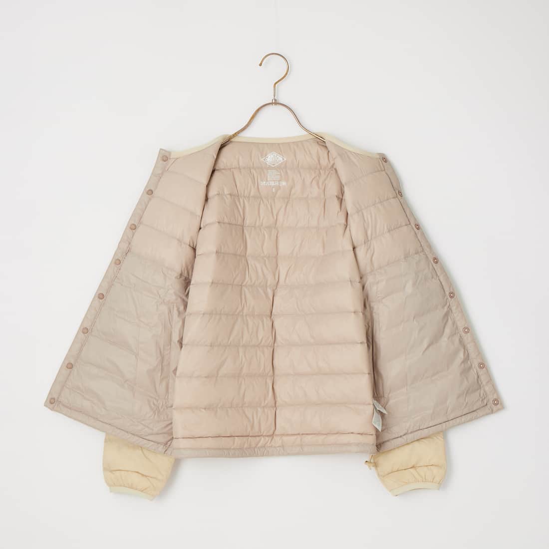 DANTON [ダントン] インナーダウン ジャケット [DT-A0001RRT] OYSTER WHI