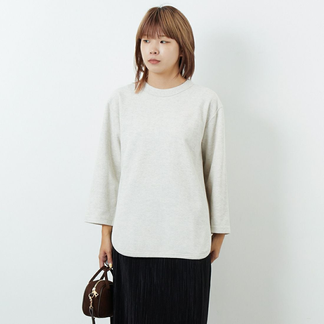 02 H.OATME&&モデル身長：167cm 着用サイズ：0&&