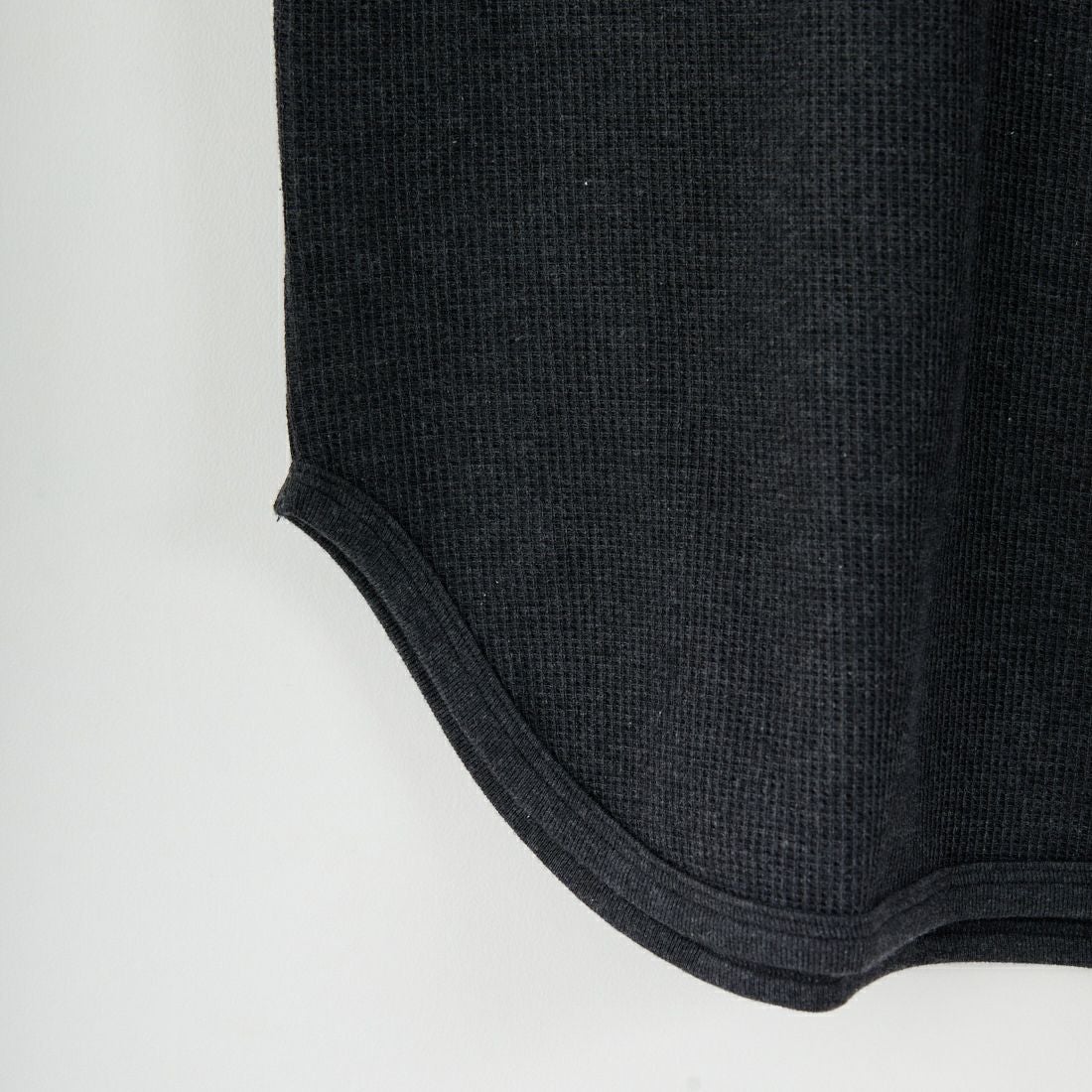 blurhms ROOTSTOCK [ブラームス ルーツストック] ラフ&スムース サーマルベースボールTシャツ [BROOTS24F31F25] 03 H.CHARC