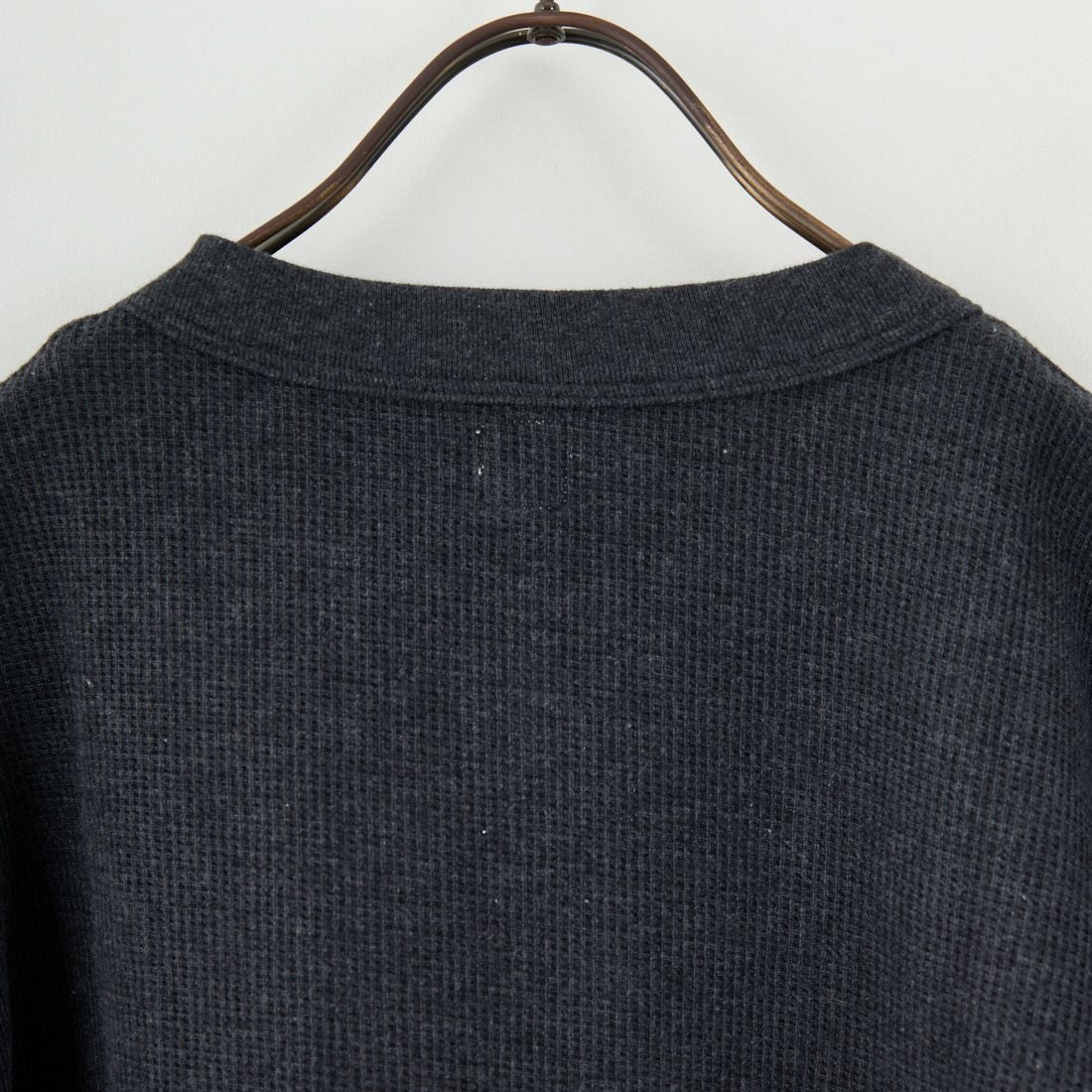 blurhms ROOTSTOCK [ブラームス ルーツストック] ラフ&スムース サーマルベースボールTシャツ [BROOTS24F31F25] 03 H.CHARC