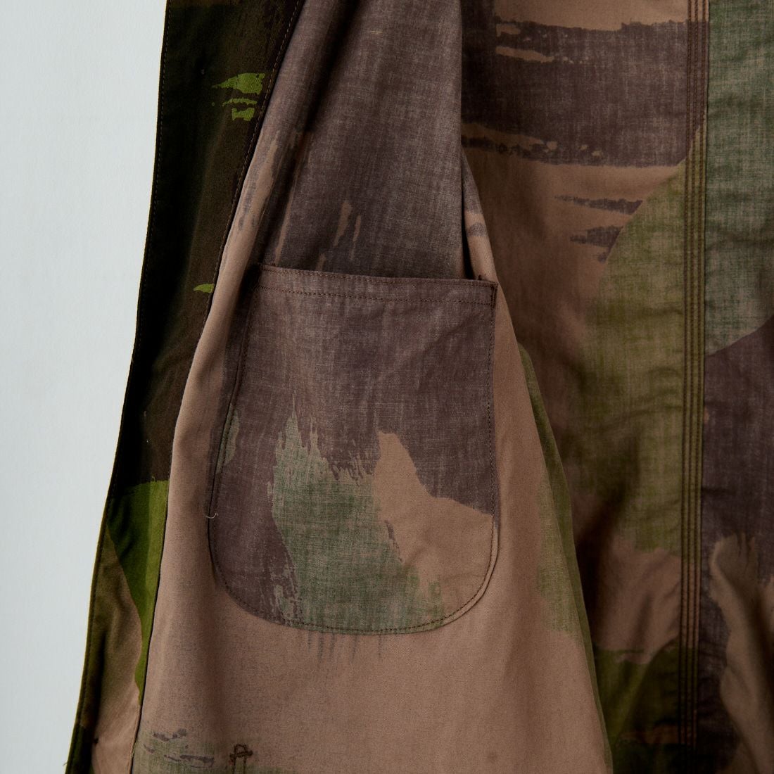 blurhms ROOTSTOCK [ブラームス ルーツストック] ブラッシュストロークカモ カバーオールジャケット [BROOTS25S6F25PT] 01 B.CAMO