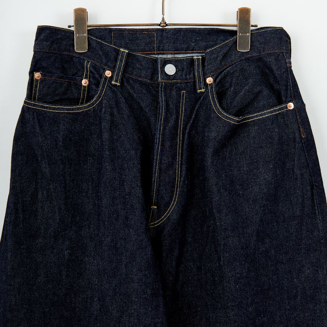 blurhms ROOTSTOCK [ブラームス ルーツストック] 13.5oz ワイドデニムパンツ [BROOTS25S8F25] 01 INDIGO