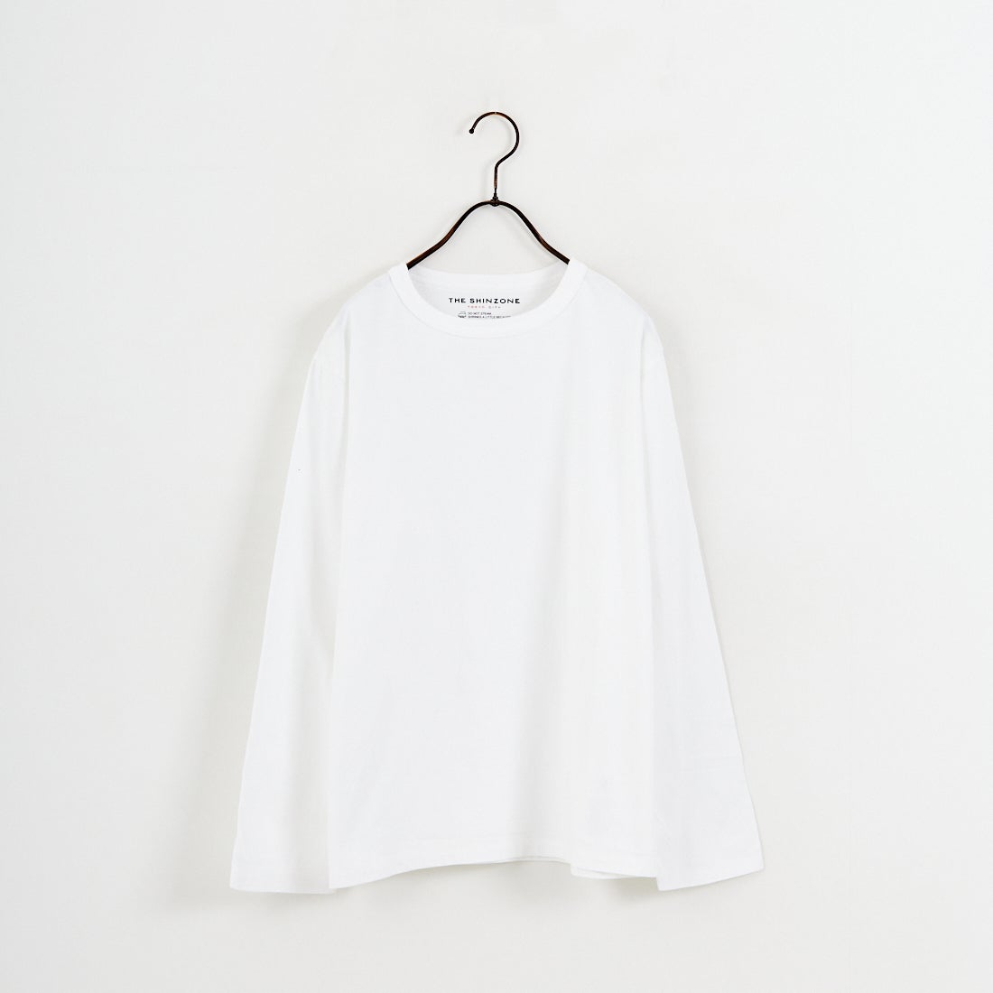 THE SHINZONE [ザ シンゾーン] パックロングスリーブTシャツ [24AMSCU04] 01 WHITE