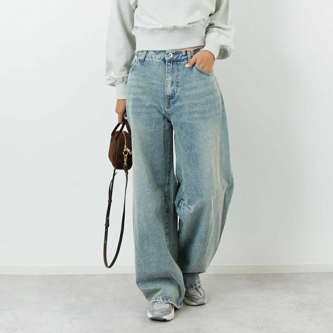 試着のみnull. / ヌル /フロントバックデニムパンツ null. [ヌル] フロントバックデニムパンツ [153WFP254010]｜ジーンズ