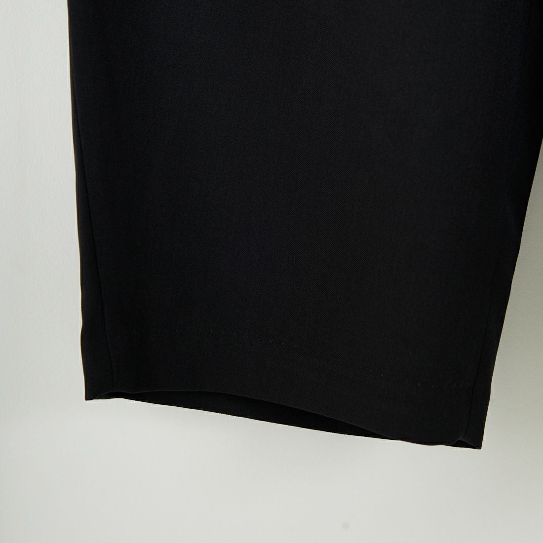 mizuiro ind [ミズイロインド] ハイウエストタックパンツ [3-260077] 99 BLACK