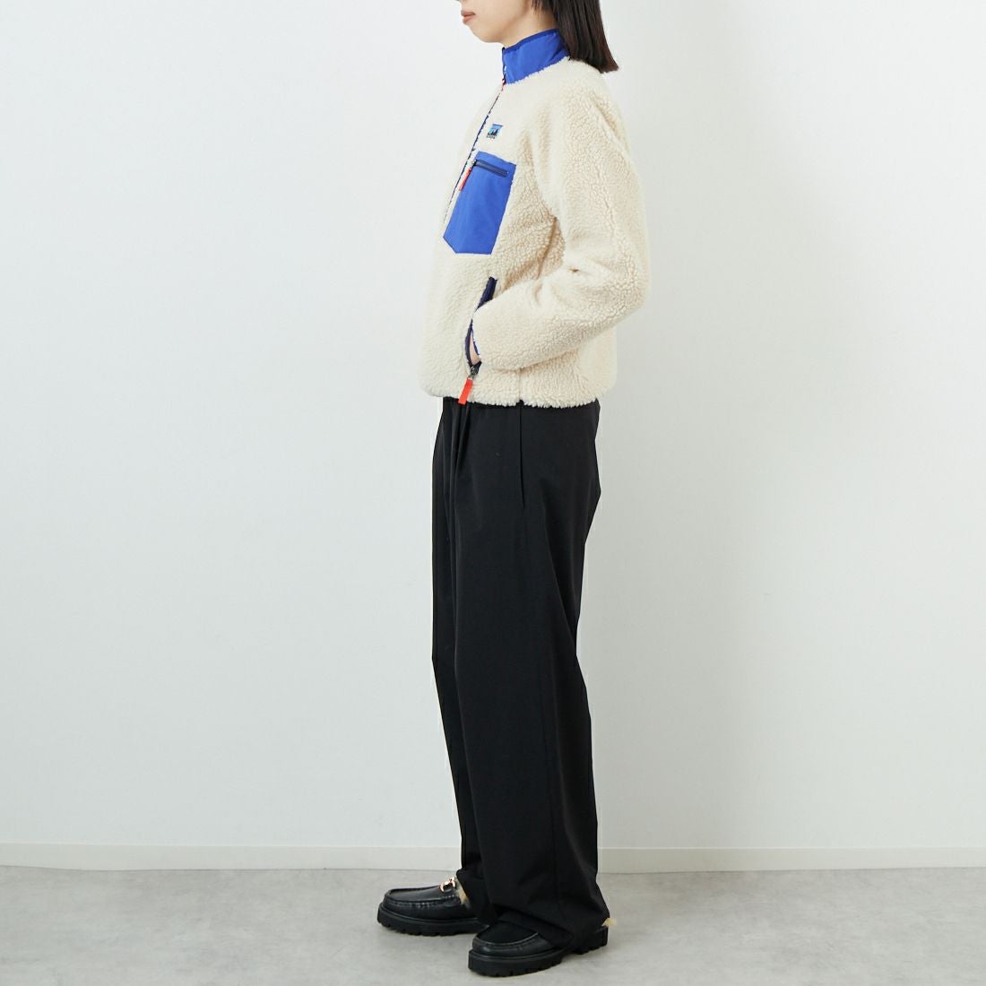 patagonia [パタゴニア] キッズ レトロX ジャケット [65626] DNAT &&モデル身長：162cm 着用サイズ：KID-XL&&