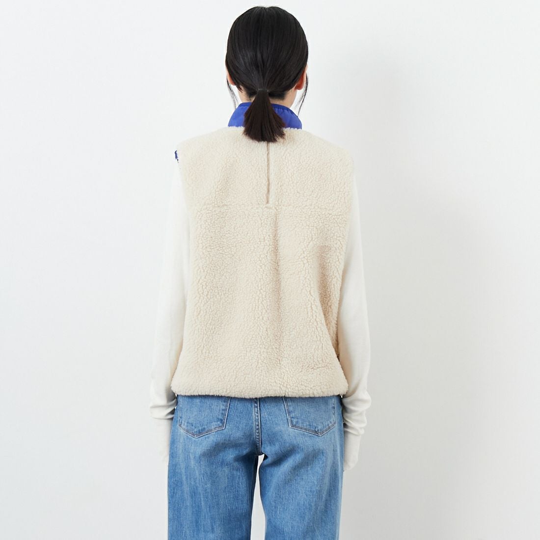 patagonia [パタゴニア] キッズ レトロX ベスト [65614] DNAT &&モデル身長：162cm 着用サイズ：KID-XL&&