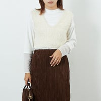 032 ｱｲﾎﾞﾘｰ&&モデル身長：167cm 着用サイズ：F&&