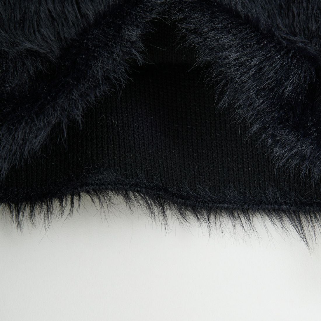 DIGNITE COLLIER [ディニテコリエ] フェザーニットベスト [80256024] 004 ﾌﾞﾗｯｸ