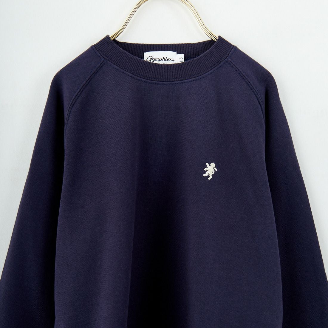 Gymphlex [ジムフレックス] キッズ スウィングスリーブ クルーネックプルオーバー [GY-C0359EFT] DK.NAVY