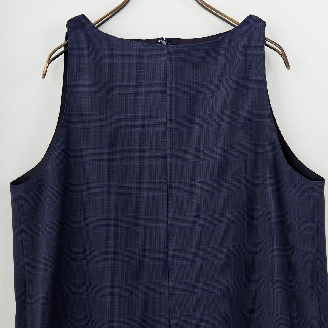 null. [ヌル] チェックパターンオールインワン [153WFO0254001] 089 NVY CH