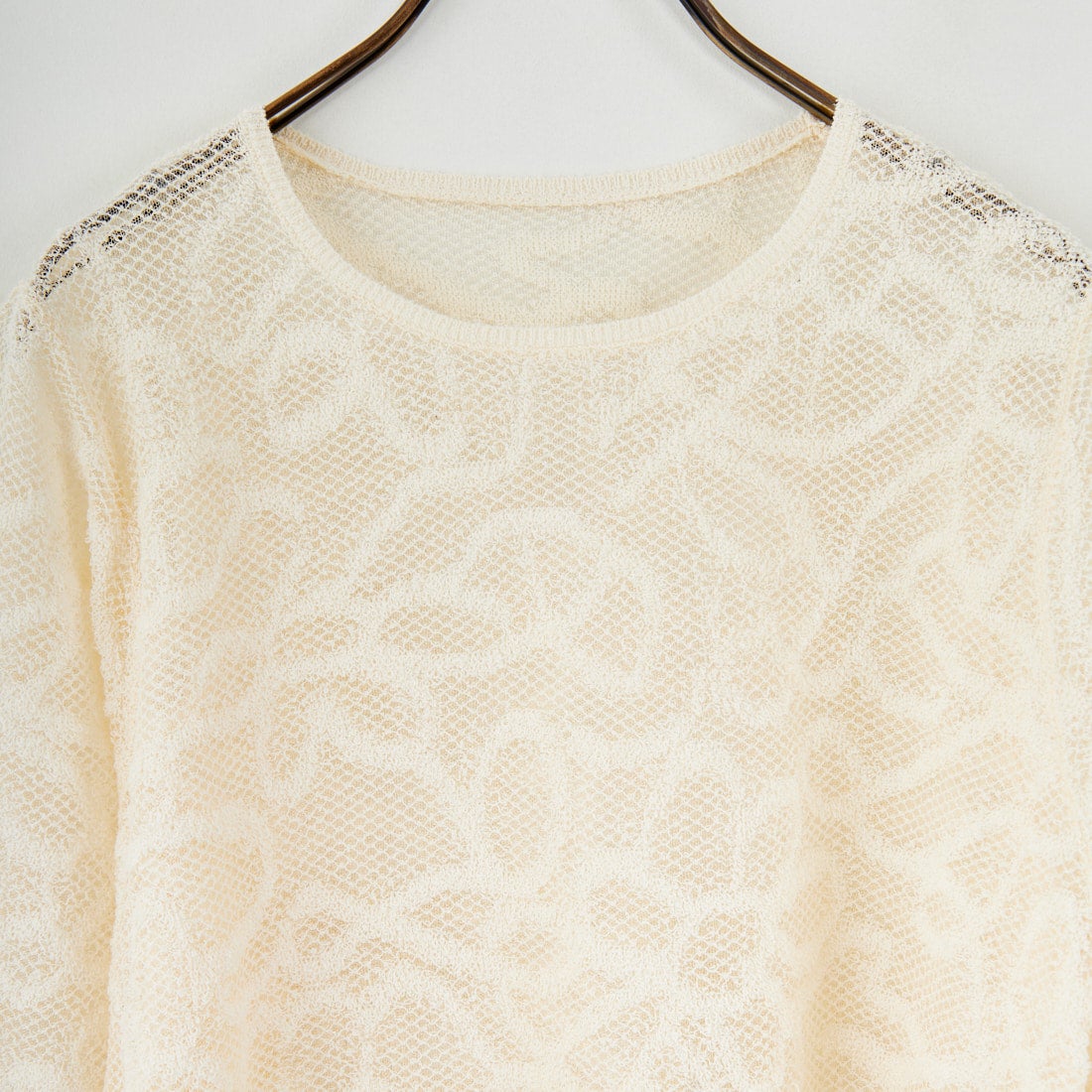 TORRAZZO DONNA [トラッゾドンナ] シースルーインナートップス [6260-388] 09 IVORY
