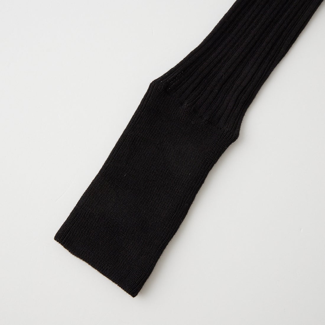 tumugu: [ツムグ] ランダムリブタートルネックニット [TK9408A] 99 BLACK