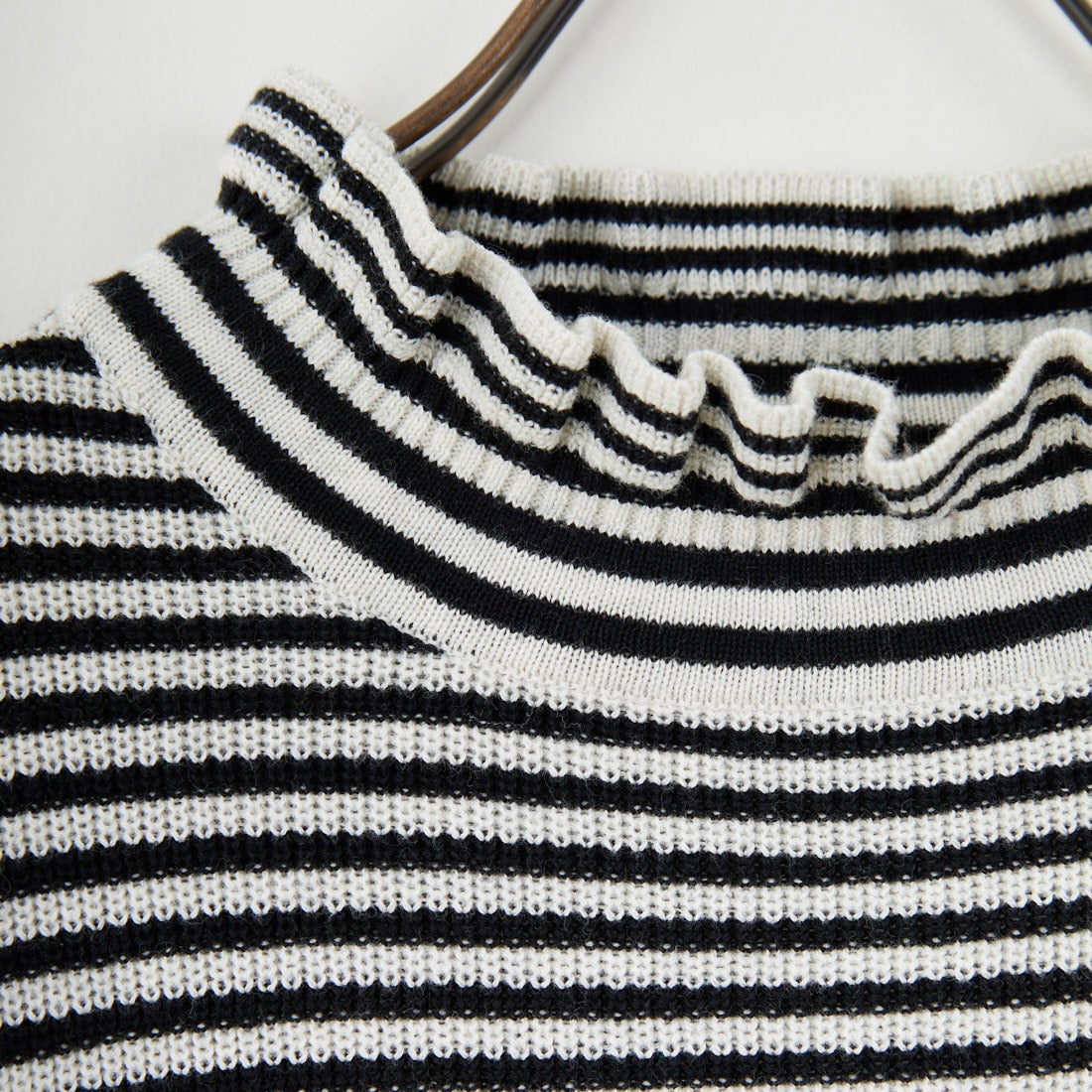 tumugu: [ツムグ] ランダムリブハイネックニット [TK19303B] 9L BORDER